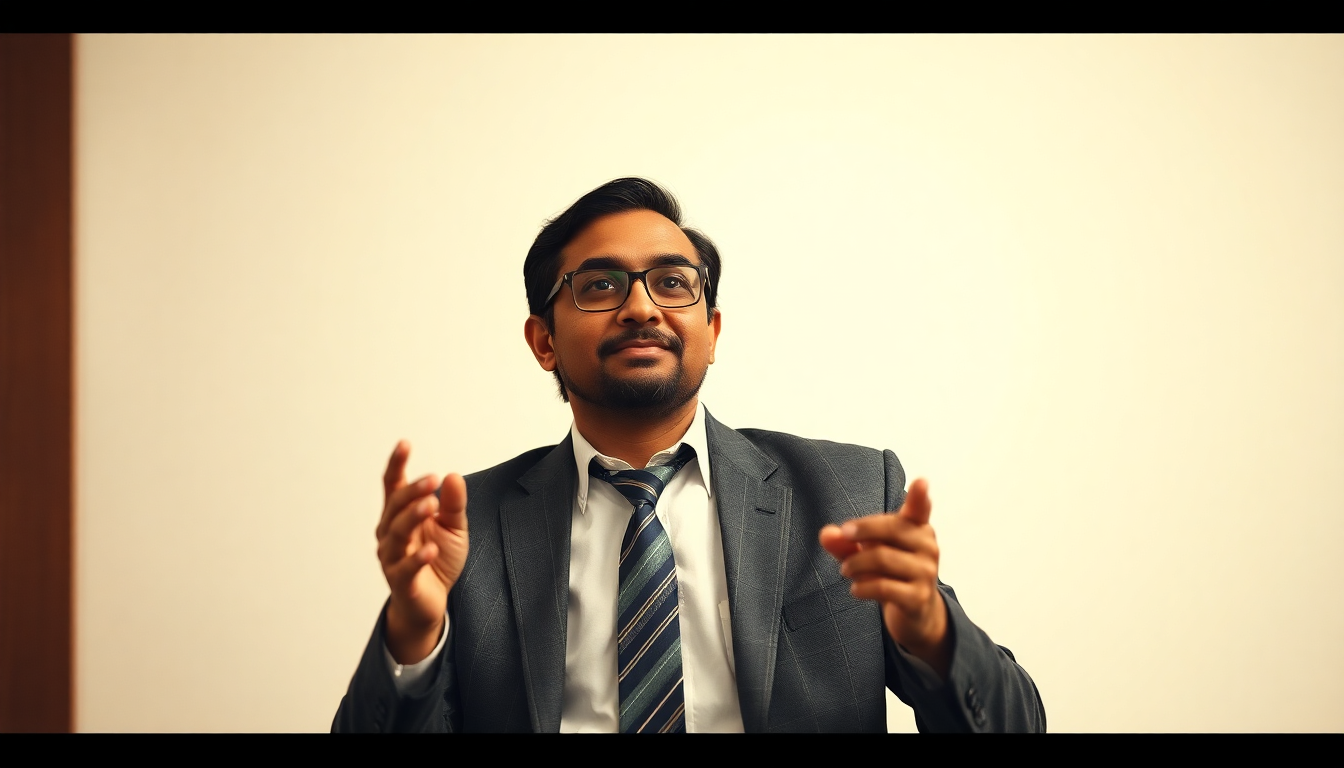 dynamic indian finance leader